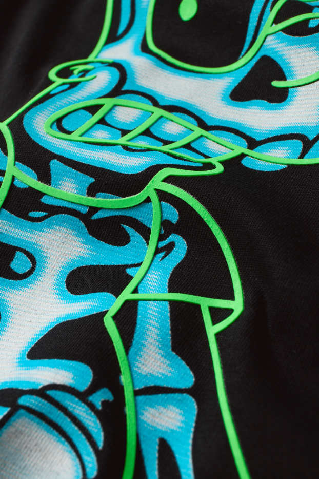 Děti - chlapci - Simpsonovi - tričko s krátkým rukávem - černá