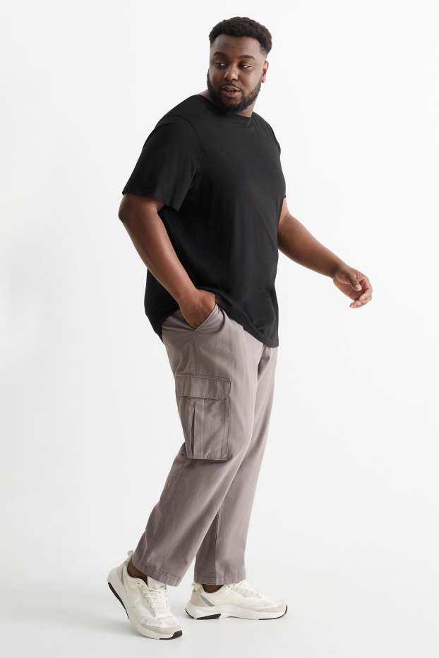 Men - Cargo trousers - dark gray