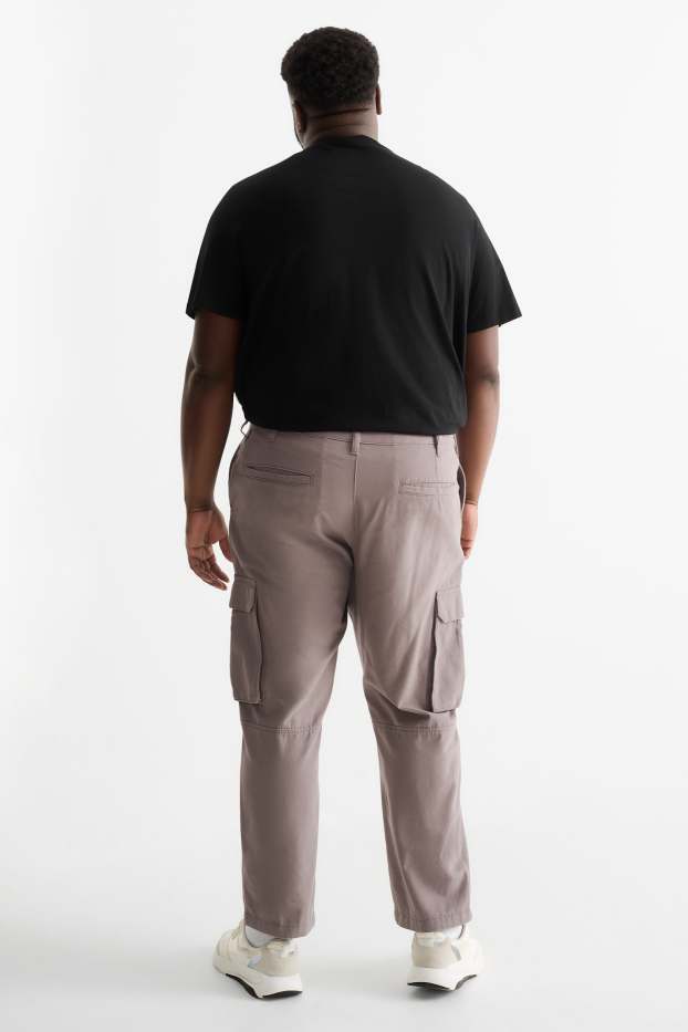 Men - Cargo trousers - dark gray