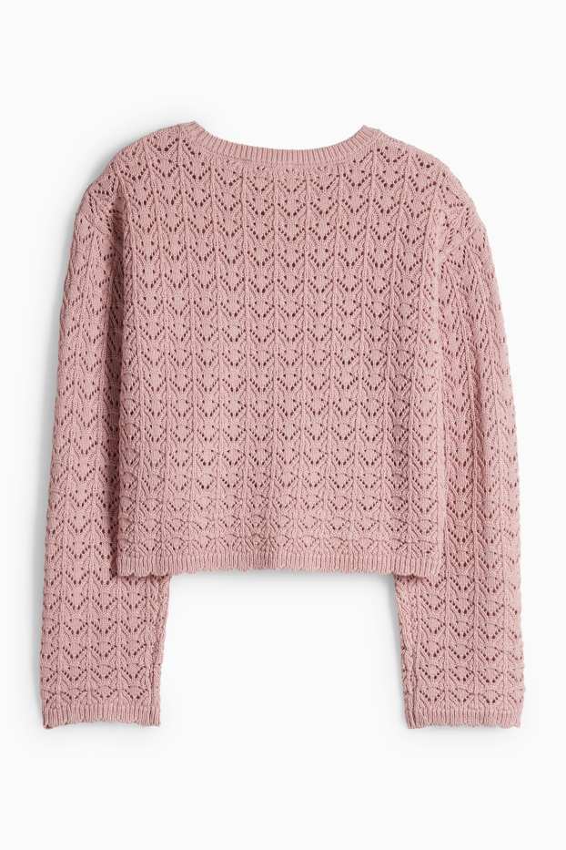 Kinder Mädchen - Pullover - pink