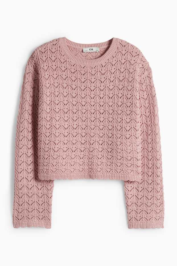 Kinder Mädchen - Pullover - pink