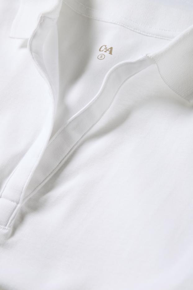 Dámské - Polokošile - regular fit - bílá