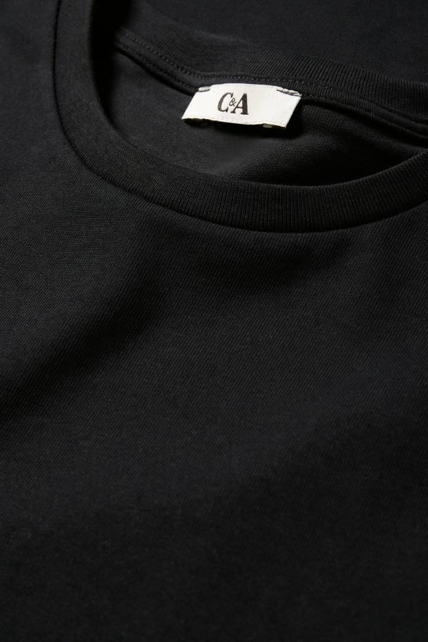 Dames - T-shirt - zwart