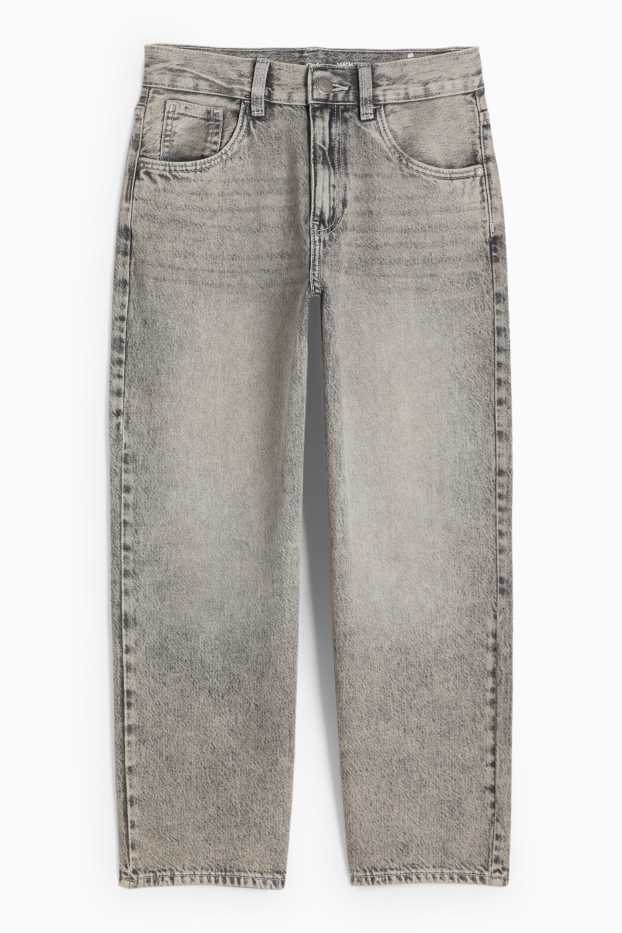 Kinder Jungen - Baggy Jeans - jeansgrau