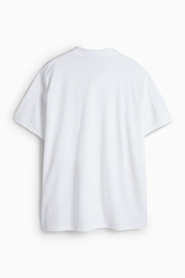 Bărbați - Tricou polo - alb