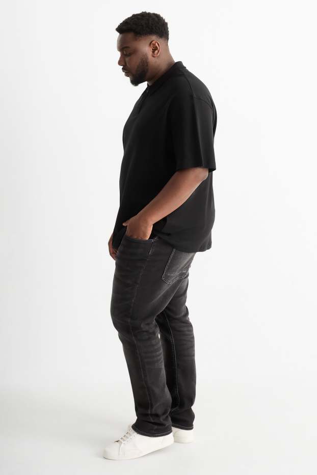 Heren - Slim jeans - Flex jog denim - LYCRA® - jeansdonkergrijs