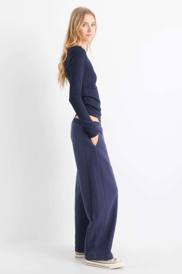 Women - Joggers - dark blue