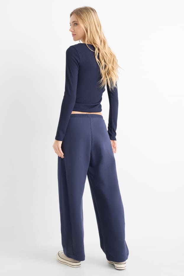 Women - Joggers - dark blue