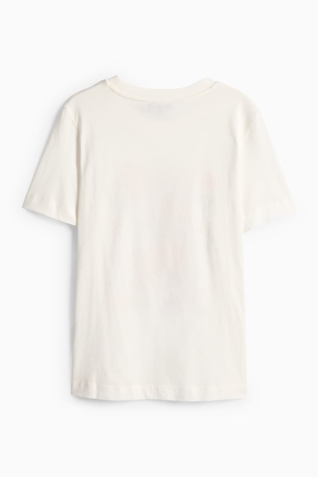 Femei - Tricou - alb-crem