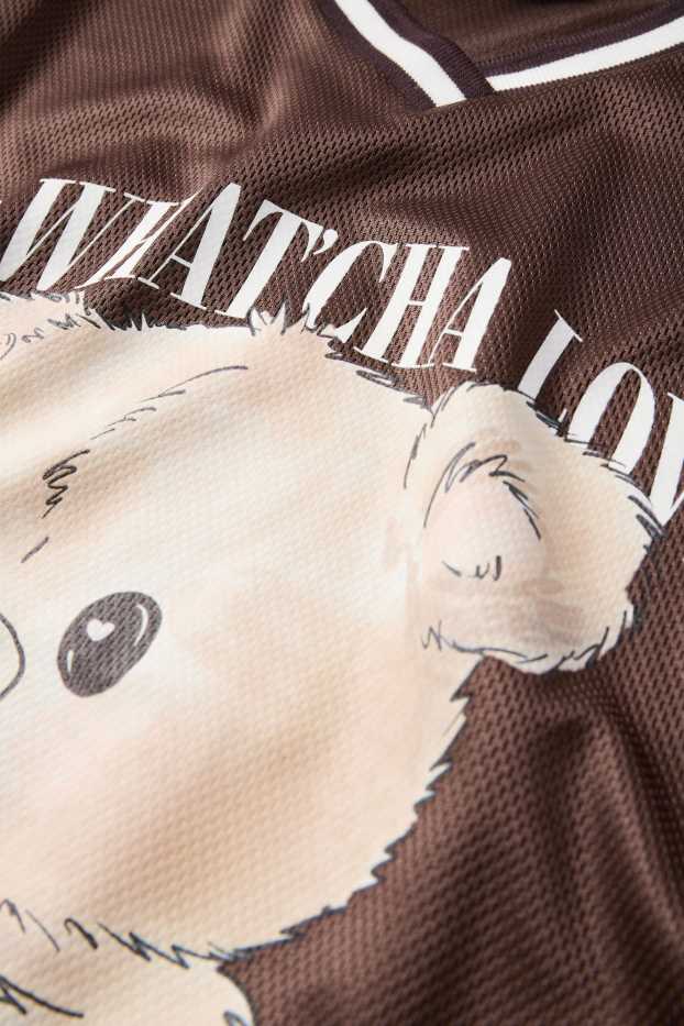 Enfants filles - Teddy bear - T-shirt - marron foncé