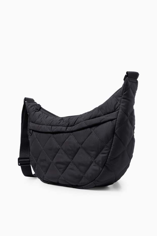 Dona - Bandolera enconxada - negre