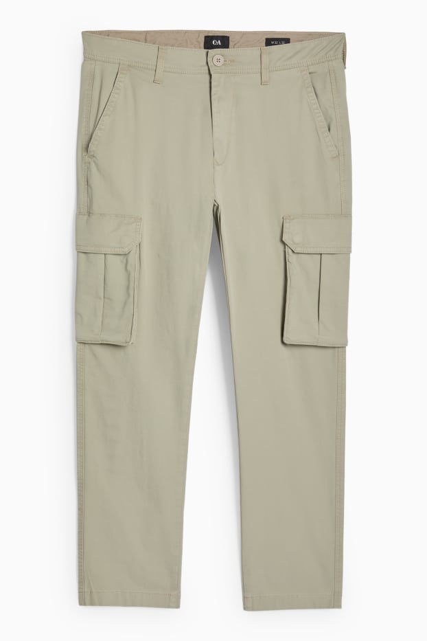 Uomo - Pantaloni cargo - verde