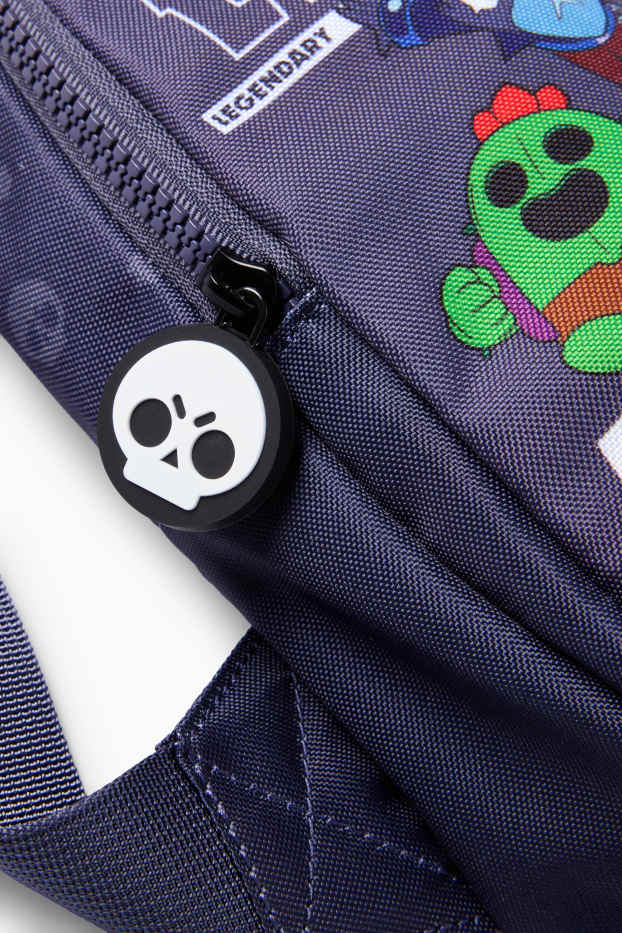 Bambini - Brawl Stars - borsa a tracolla - blu scuro