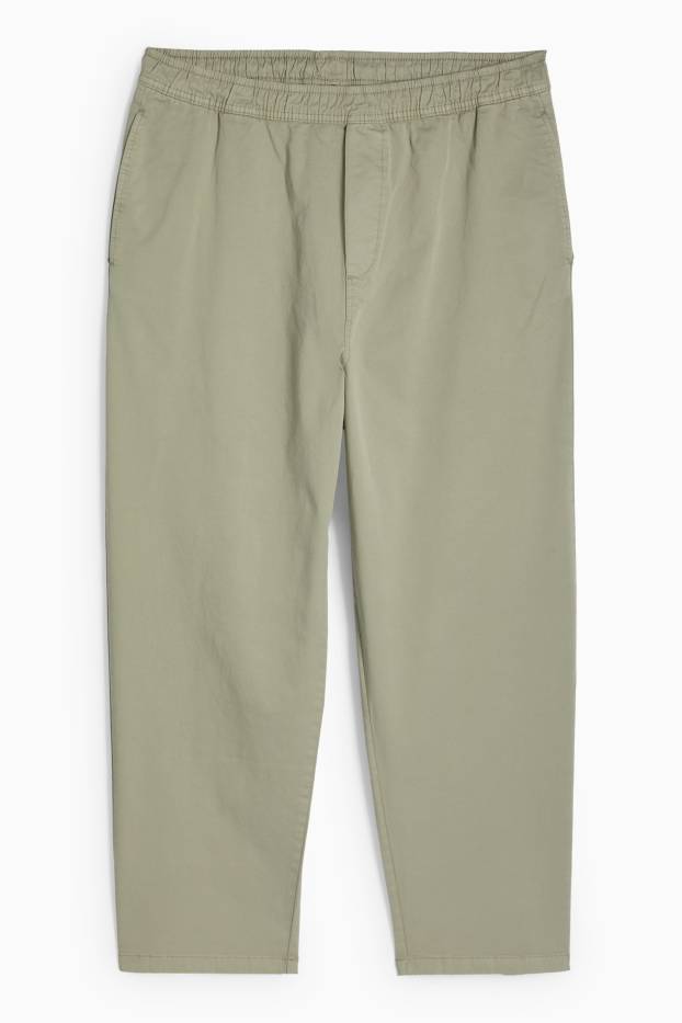 Men - Chinos - relaxed fit - light green