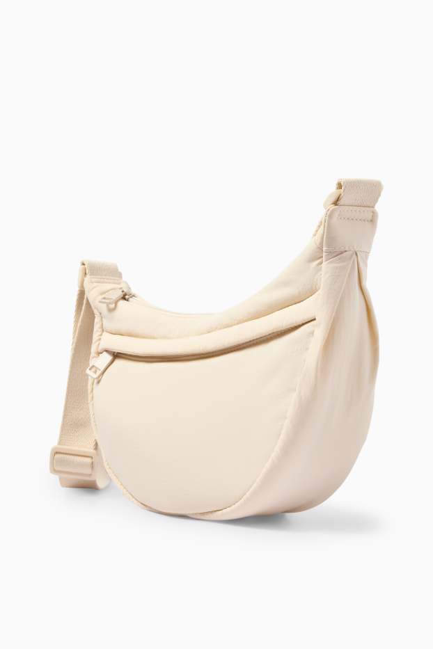 Dámské - Taška přes rameno - krémově bílá