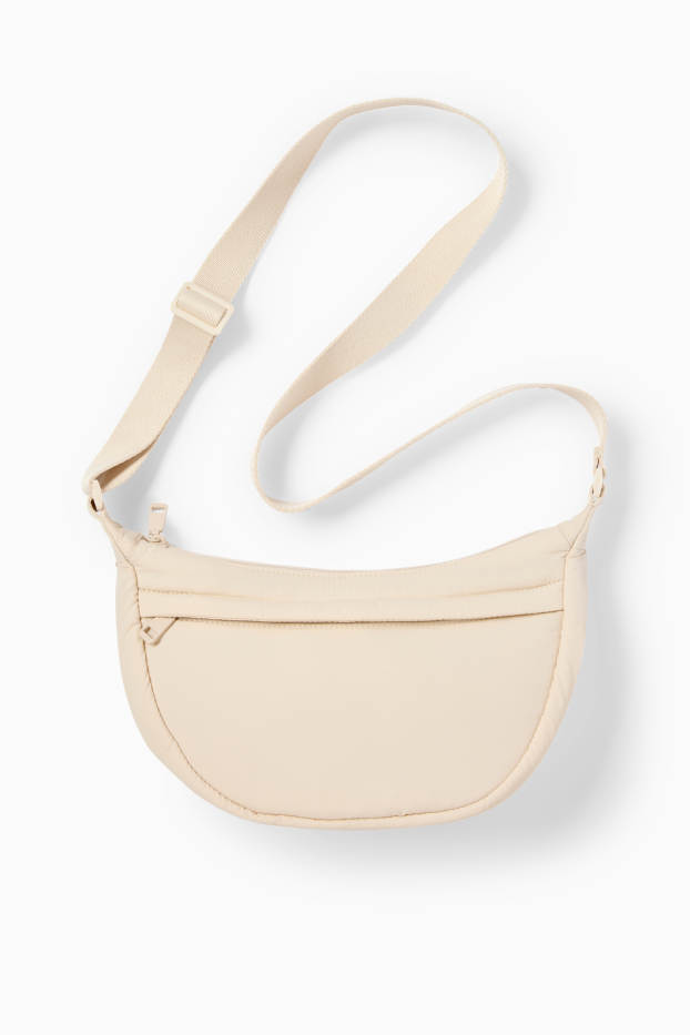 Dámské - Taška přes rameno - krémově bílá