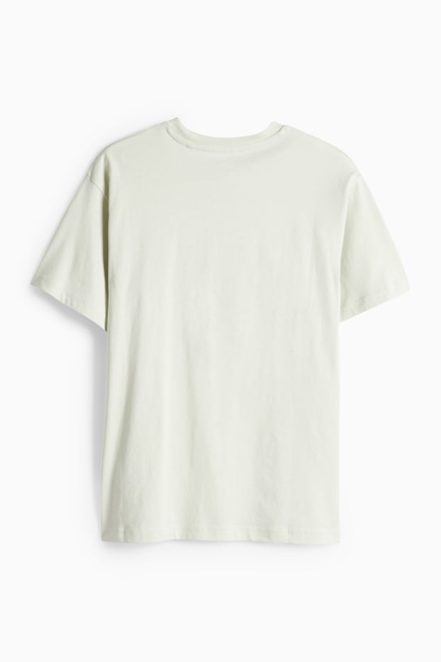 Kinder Buben - Spinne - Kurzarmshirt - mintgrün