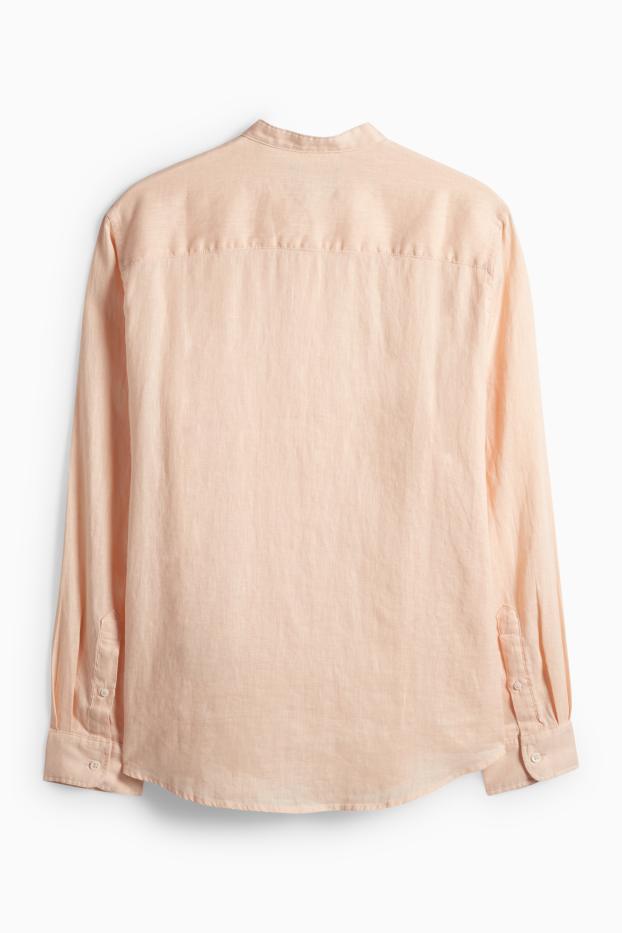 Unisexe - Chemise - corail