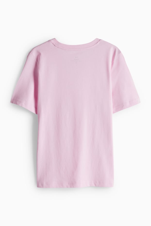 Damen - T-Shirt - Regular Fit - rosa