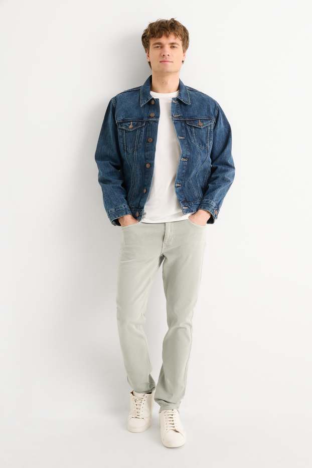 Men - Slim jeans - mint green