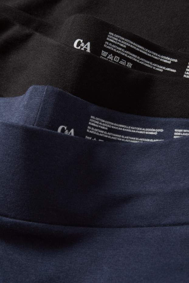 Damen - Multipack 2er - Leggings - dunkelblau