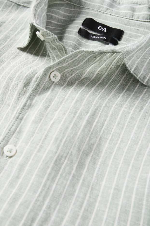 Hommes - Chemise - vert clair