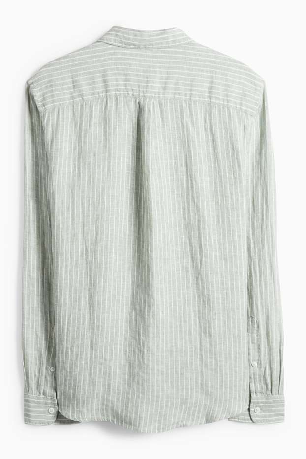 Hommes - Chemise - vert clair