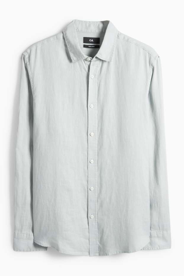 Hommes - Chemise - gris clair