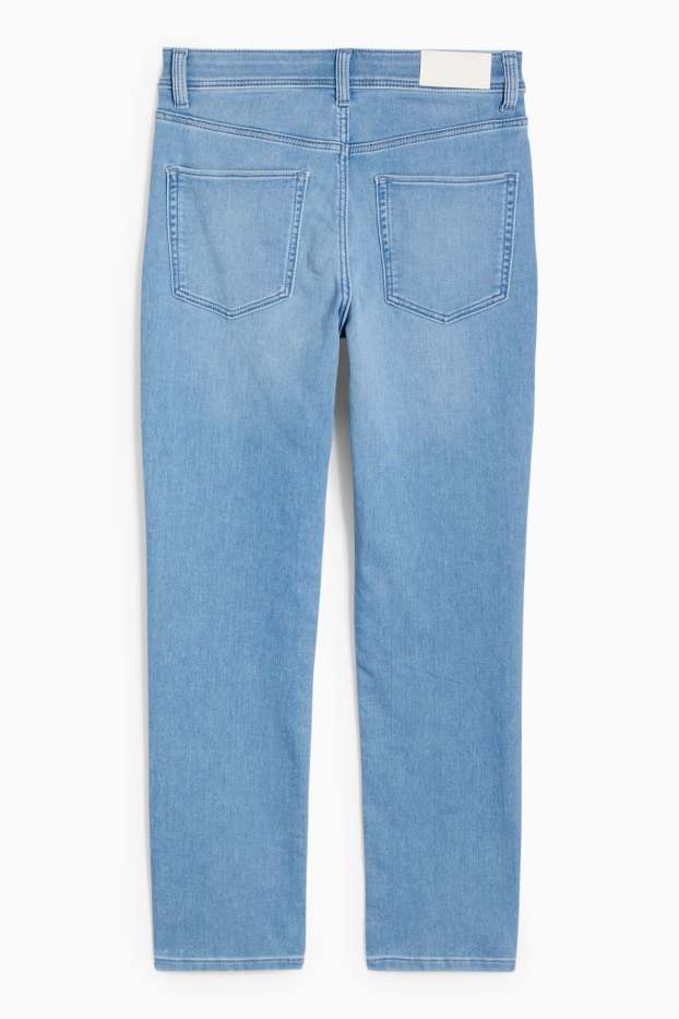 Femmes - Slim jean - mid waist - jog denim - bleu clair