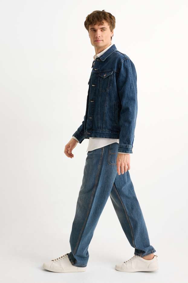 Herren - Relaxed Jeans - jeansblaugrau