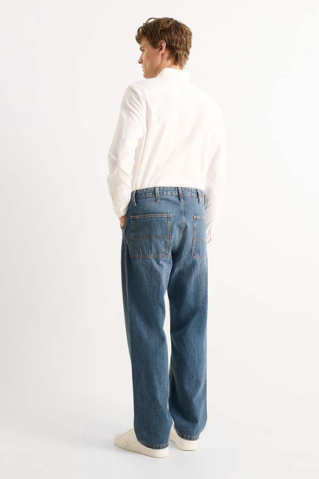 Herren - Relaxed Jeans - jeansblaugrau