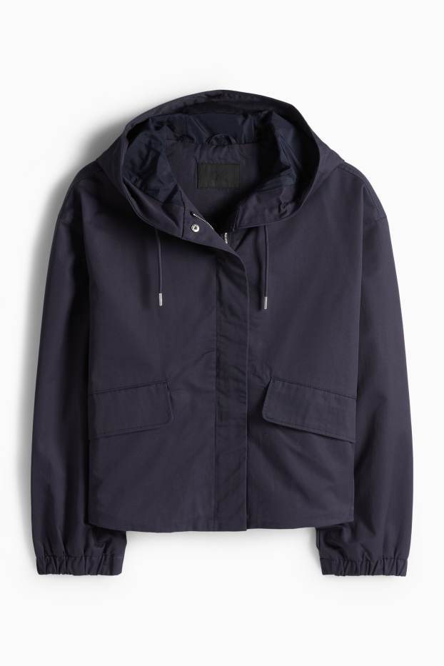 Donna - Giacca con cappuccio - blu scuro