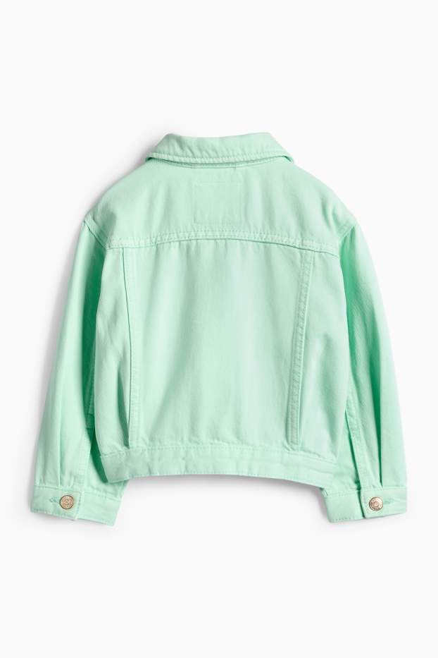 Bambine - Giacca di jeans - verde menta