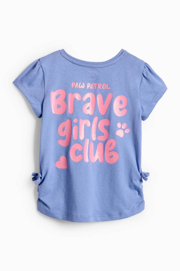 Children Girls - T-shirt - blue / pink