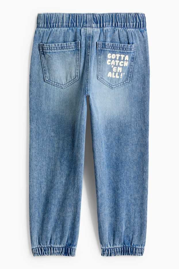 Bambini - Pokémon - Pikachu - relaxed jeans - blu