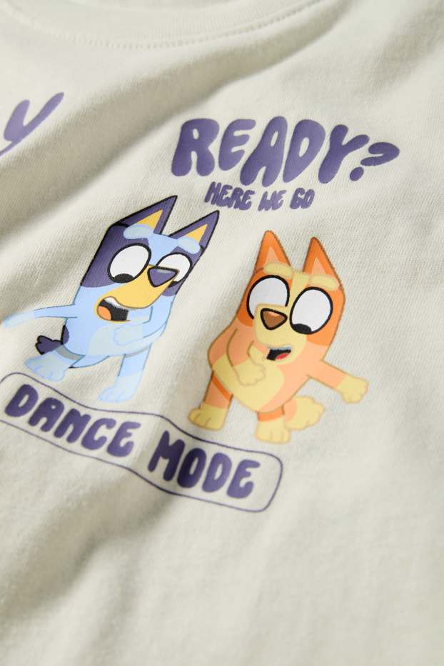 Children Boys - Bluey - short sleeve T-shirt - light green