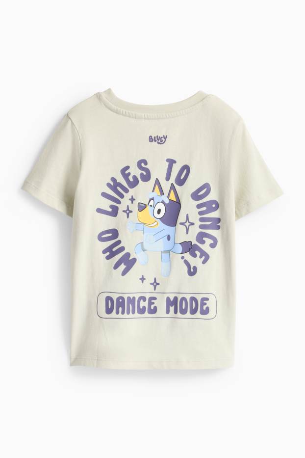 Children Boys - Bluey - short sleeve T-shirt - light green