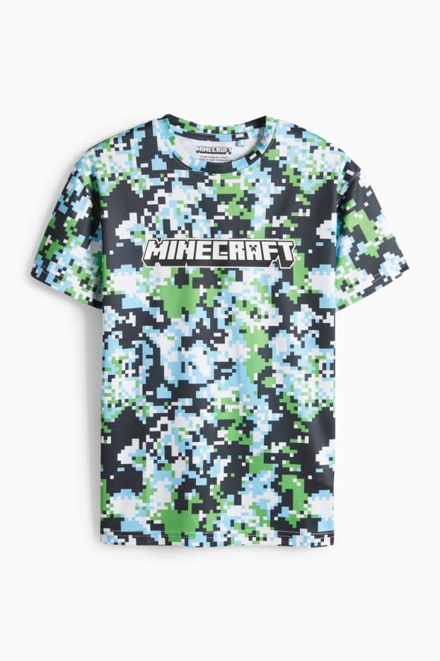 Enfants garçons - Minecraft - T-shirt - à motif - coloré