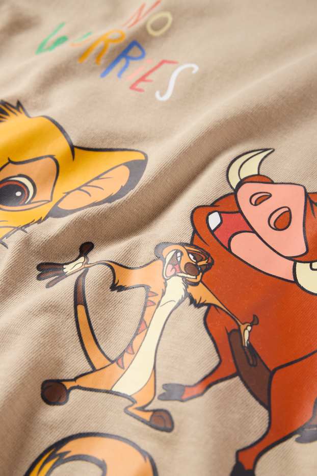 Enfants garçons - T-shirt à manches courtes - taupe