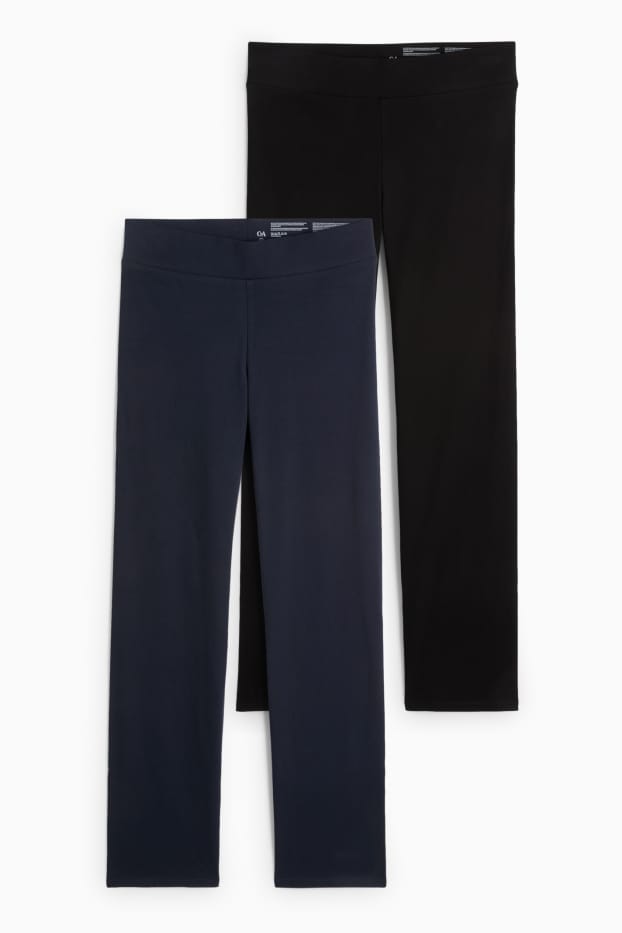 Femei - Multipack 2 perechi - straight leggings - albastru închis