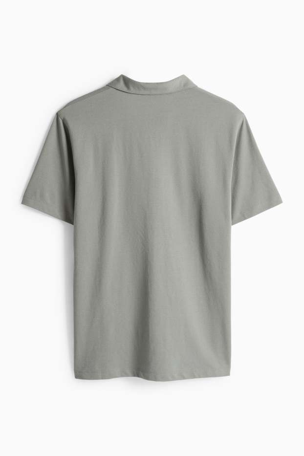 Men - Polo shirt - regular fit - green