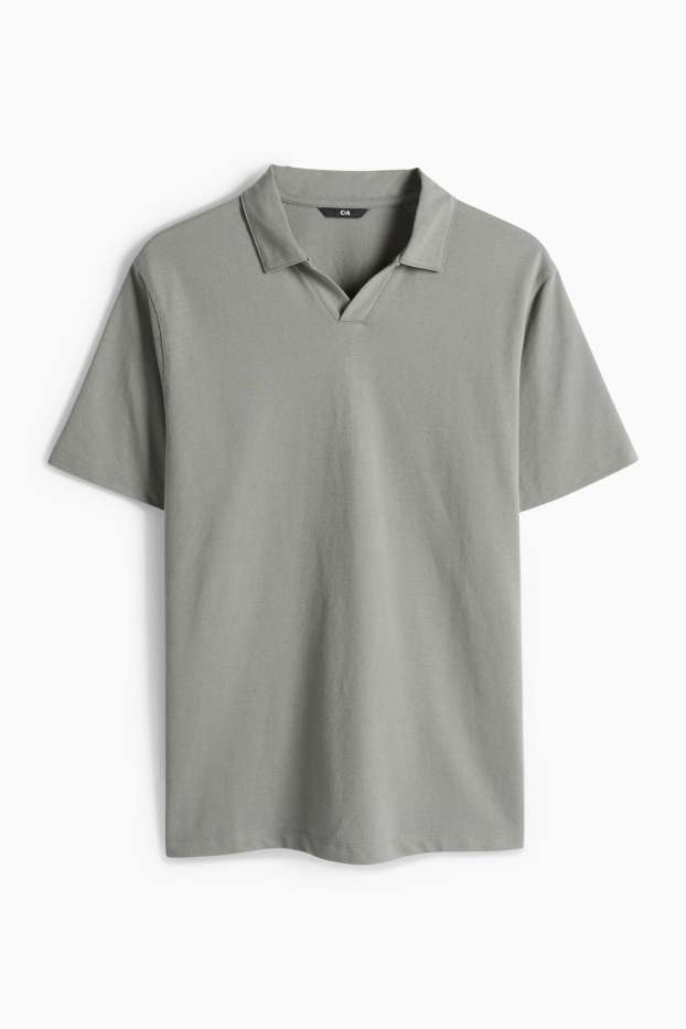 Men - Polo shirt - regular fit - green