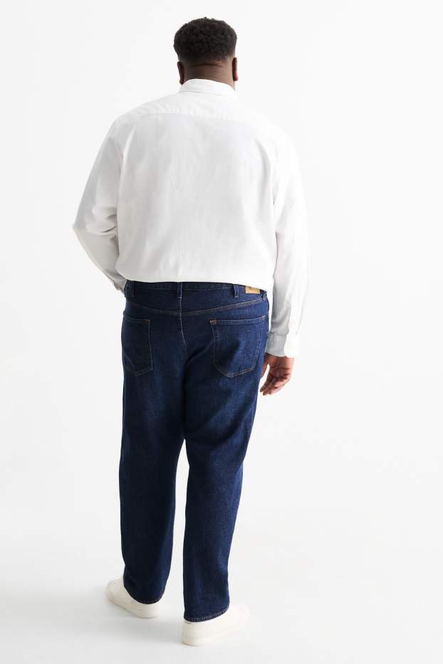 Herren - Regular Jeans - LYCRA® - dunkeljeansblau