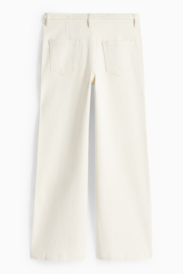 Nena - Pantalons - blanc trencat