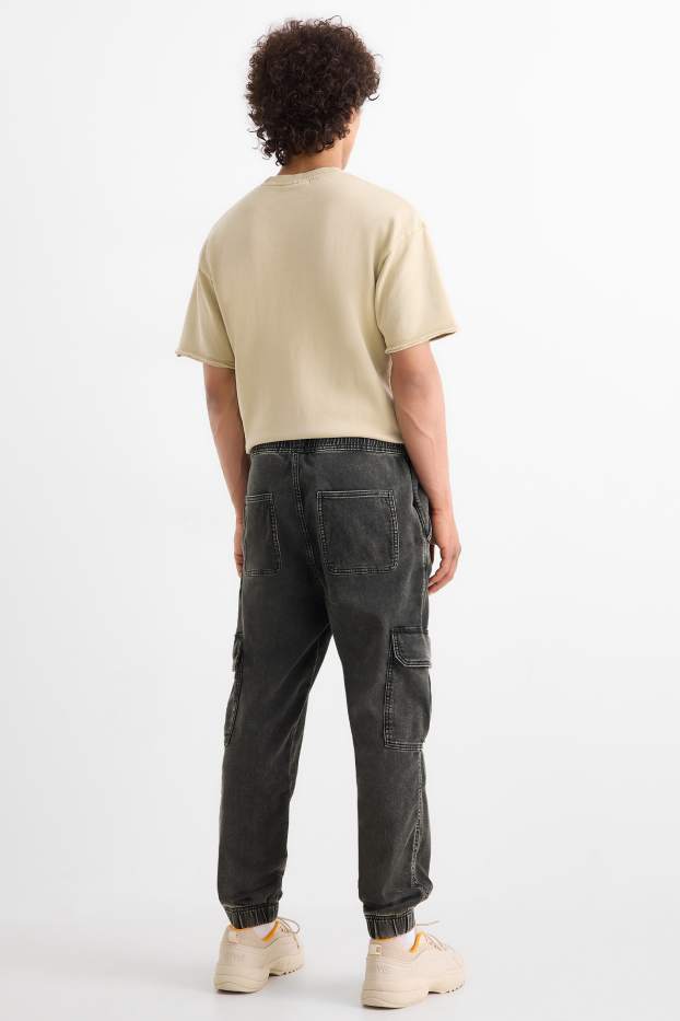 Home - Texans cargo - LYCRA® - texà gris fosc