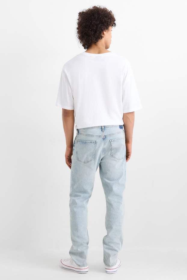 Hommes - Straight jean - jean bleu clair