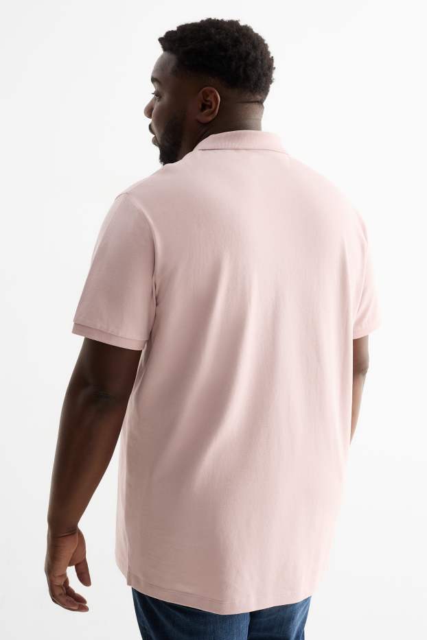 Bărbați - Tricou polo - roz