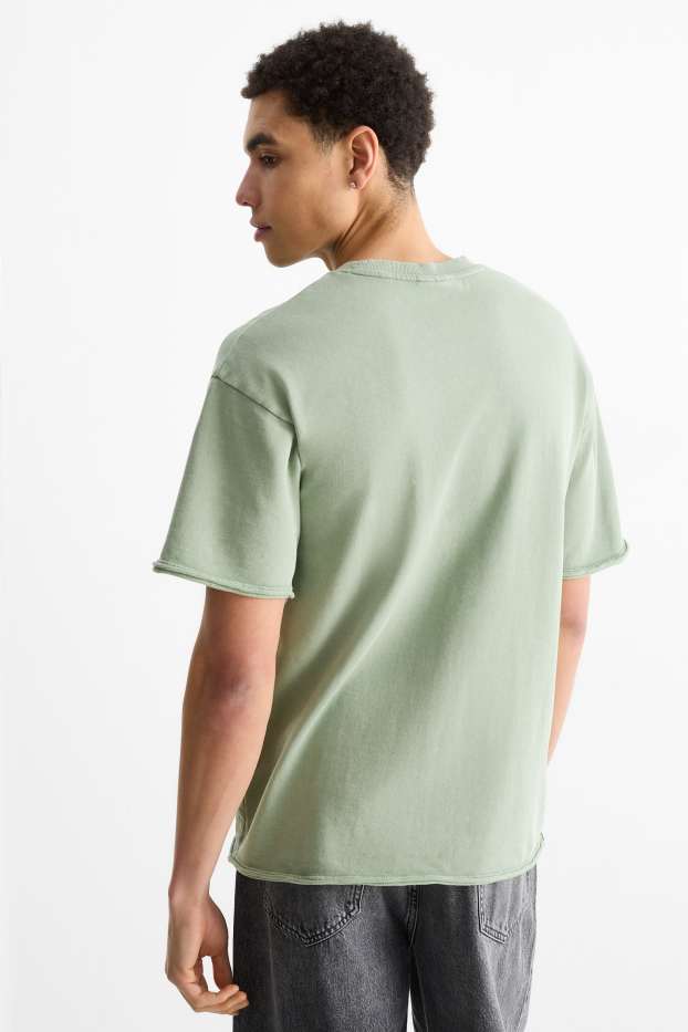 Home - Samarreta de màniga curta - relaxed fit - verd clar