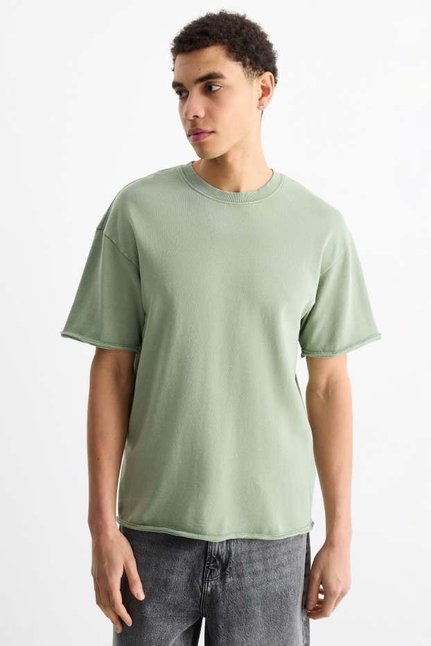 Home - Samarreta de màniga curta - relaxed fit - verd clar