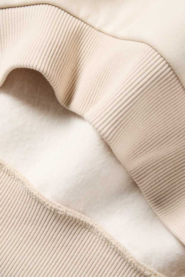 Damen - Oversized-Sweatshirt - beige